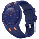 Годинник Royal Pop Navy Orange Silicone